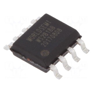 IC: driver | LED controller | SOP8 | 16.5mA | 12V | Ch: 3 | 3.5÷5.5VDC | PWM