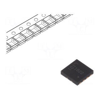 IC: driver | single transistor | LED driver | DFN8 | 800mA | Ch: 1 | 5÷50V