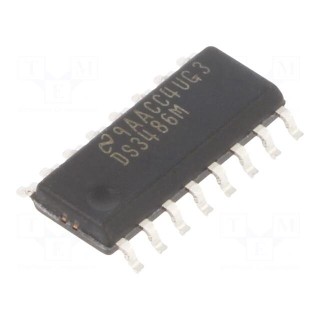 IC: interface | line driver | half duplex,RS422,RS423 | 10Mbps | SO16