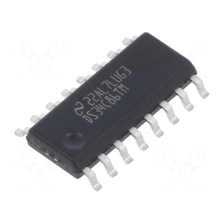 IC: interface | line driver | half duplex,RS422,RS423 | 30Mbps | SO16