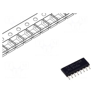 IC: interface | line receiver | RS422 / RS423 | 10000kbps | SOIC16