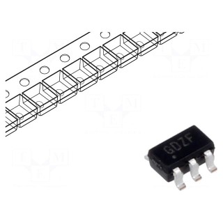 IC: interface | receiver | RS422 / RS485 | 20Mbps | SOT23-6 | 3÷5.5VDC