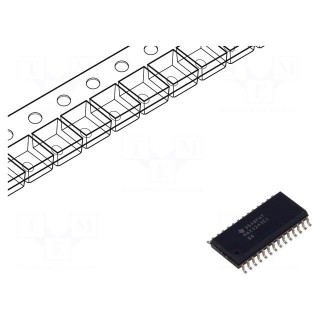 IC: interface | receiver,line driver | RS232 | 500kbps | SOIC28