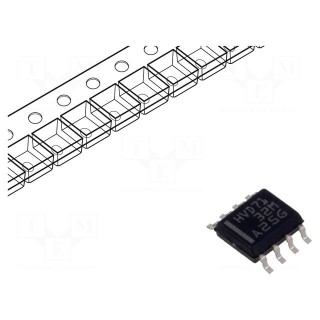 IC: interface | transceiver | full duplex,RS485 | 400kbps | SOIC8