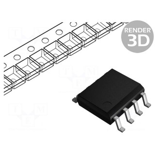 IC: operational amplifier | 1.2MHz | Ch: 2 | SO8 | ±2÷20VDC,3÷40VDC