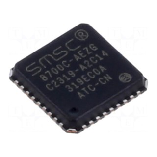 IC: transceiver | 10/100Base-T | VQFN36 | 3.3V | 0÷70°C | in-tray