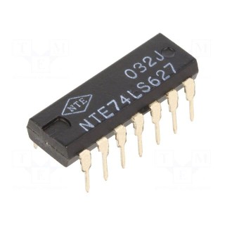 IC: digital | voltage controlled oscillator | TTL | THT | DIP14 | Ch: 2