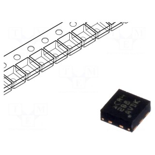 IC: power switch | 3A | Ch: 1 | N-Channel | SMD | WSON6 | reel,tape