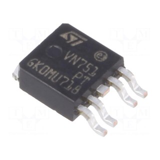 IC: power switch | high-side | 2.5A | Ch: 1 | SMD | PPAK | tube | -40÷125°C