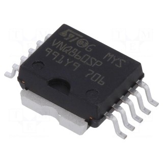 IC: power switch | high-side | 250mA | Ch: 4 | SMD | PowerSO10 | tube