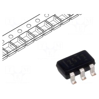 IC: power switch | USB switch | Ch: 2 | SMD | SOT23-6 | reel,tape