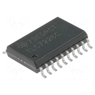 IC: D/A converter | 8bit | 143ksps | Ch: 4 | 4.5÷5.5V | SO20