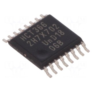 IC: digital | 3-state,HEX,buffer,inverting,line driver | SMD