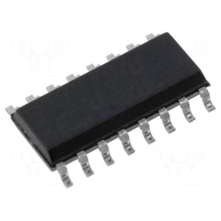 IC: digital | BCD,up counter | Channels: 2 | CMOS | SMD | SOP16
