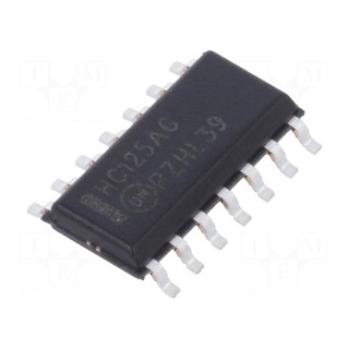 IC: digital | 3-state,buffer,non-inverting | Channels: 4 | IN: 1 | SMD