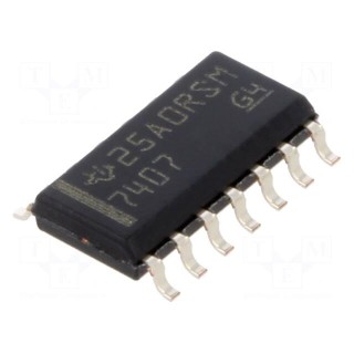 IC: digital | buffer,non-inverting,line driver | Ch: 6 | SMD | SOIC14