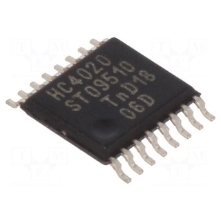 IC: digital | 14bit,binary counter | CMOS | SMD | TSSOP16 | HC | 2÷6VDC