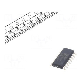 IC: digital | 4bit,binary up/down counter | CMOS,TTL | SMD | SO16 | HCT