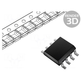 EEPROM memory | Microwire | 128x8bit | 2.5÷5.5V | 2MHz | TSSOP8 | serial