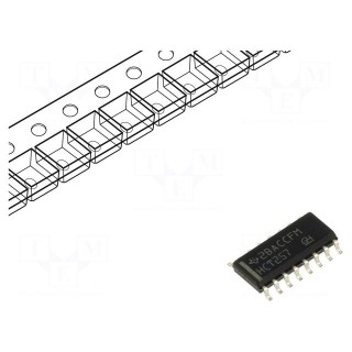 IC: digital | 2 to 1 line,multiplexer,data selector | Ch: 4 | SMD