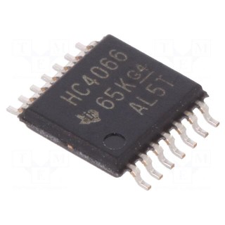 IC: digital | demultiplexer,multiplexer,switch | Channels: 4 | SMD
