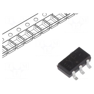IC: digital | multiplexer | Channels: 1 | IN: 2 | SMD | SC74 | Series: LVC