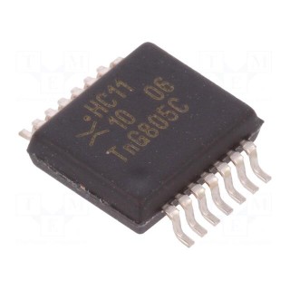 IC: digital | AND | Channels: 3 | IN: 3 | SMD | SSOP14 | Series: HC | 2÷6VDC
