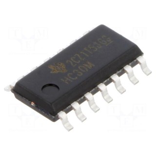 IC: digital | NAND | Ch: 1 | IN: 8 | SMD | SO14 | 2÷6VDC | HC