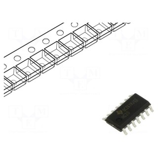 IC: digital | NAND | Ch: 2 | IN: 4 | SMD | SO14 | 2÷6VDC | HC