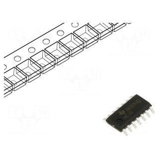 IC: digital | NAND | Ch: 3 | IN: 3 | SMD | SO14 | 2÷6VDC | -40÷85°C | HC