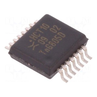 IC: digital | NAND | Channels: 3 | IN: 3 | SMD | SSOP14 | Series: HCT