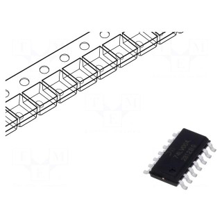 IC: digital | NAND | Ch: 4 | IN: 2 | CMOS | SMD | SO14 | 2÷5.5VDC | -40÷150°C