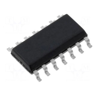 IC: digital | NAND | Channels: 4 | IN: 2 | CMOS | SMD | SOP14