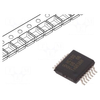 IC: digital | NAND | Channels: 4 | IN: 2 | SMD | SSOP16 | Series: HCT