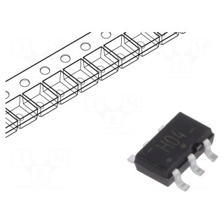 IC: digital | NOT | Ch: 2 | CMOS | SMD | TSOP6 | Mini Logic | 2÷6VDC | HC