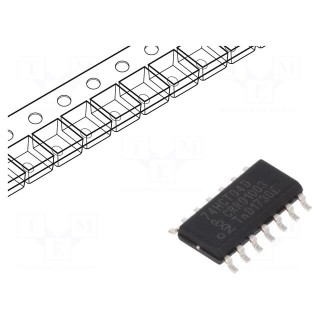 IC: digital | HEX,inverter | Channels: 6 | IN: 1 | SMD | SO14 | Series: HCT