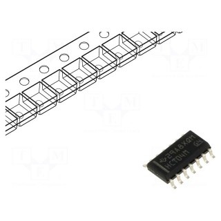 IC: digital | NOT | Ch: 6 | SMD | SO14 | 4.5÷5.5VDC | HCT