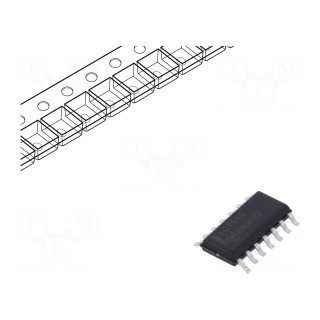 IC: digital | inverter | NOT | Channels: 6 | IN: 1 | SMD | SO14 | Series: ACT