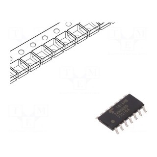 IC: digital | inverter | Channels: 6 | IN: 1 | C²MOS | SMD | SO14 | Series: HC