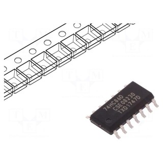 IC: digital | XOR | Channels: 4 | IN: 2 | SMD | SO14 | Series: HC | 2÷6VDC
