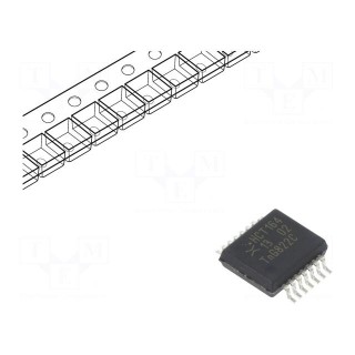 IC: digital | 8bit,shift register,serial input,parallel out | SMD