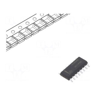 IC: digital | shift register,serial to serial/parallel | Ch: 1 | SMD