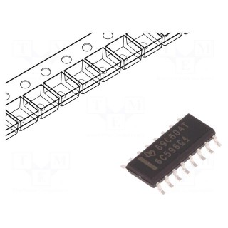 IC: peripheral circuit | 8bit,shift register | SMD | SO16 | -40÷125°C