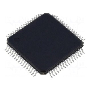 IC: microcontroller 8051 | Flash: 64kx8bit | 3÷5.5VDC | VQFP64 | AT89