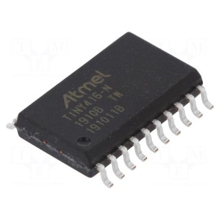 IC: AVR microcontroller | SO20 | Ext.inter: 18 | Cmp: 1 | ATTINY | 1.27mm