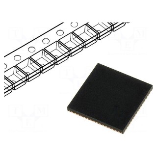 IC: AVR microcontroller | VQFN44 | 2.7÷5.5VDC | Ext.inter: 13 | Cmp: 1