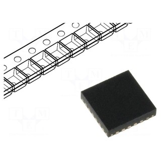 IC: microcontroller | VQFN24 | Interface: JTAG | 1kBSRAM,4kBFLASH