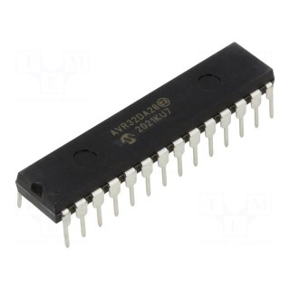 IC: AVR microcontroller | SPDIP28 | 1.8÷5.5VDC | Ext.inter: 23 | Cmp: 3