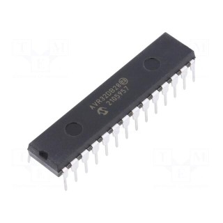 IC: AVR microcontroller | PDIP28 | Ext.inter: 22 | Cmp: 3 | AVR32