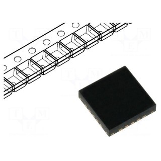 IC: AVR microcontroller | VDFN20 | 1.8÷5.5VDC | Ext.inter: 6 | Cmp: 1